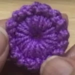 Crochet Puffy Round Button