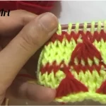 Tunisian 2-colors