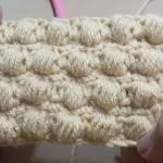 Puff Stitch with Single Crochet