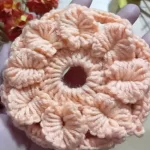 Crochet Flower Appliqué