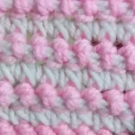 Intricate 2-Color Stitch Design