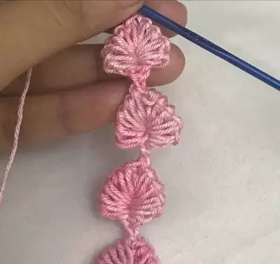 Tunisian Leaf String